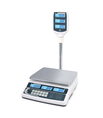 Baxtran XTA/P – Geijkte Prijsberekenende Weegschaal 6/15 kg met statief