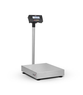 ZMISSIL platformweegschaal met display op statief 300kg x 50g