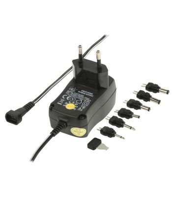 Universal AC Power Adapter 3 / 4.5 / 5 / 6 / 7.5 / 9 / 12 VDC