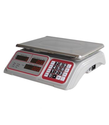 Digitale Prijsberekenende Winkelweegschaal 15kg x 2 gr