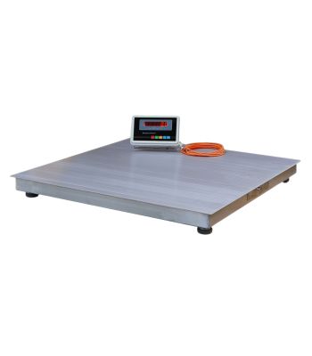 RVS Vloerweegschaal tot 3 ton 150x150 