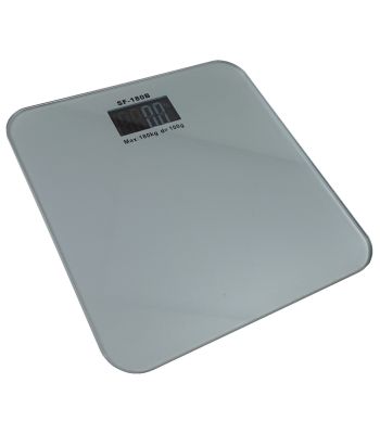 Digitale personenweegschaal 180kg x 100g WIT