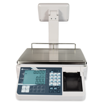 BAXTRAN STI1530 geijkte winkelweegschaal met bonnenprinter 30kg