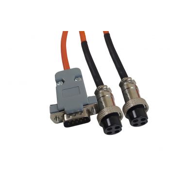 Reserve kabel voor weegbalken met metalen aansluitingen