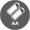 AA batterijen